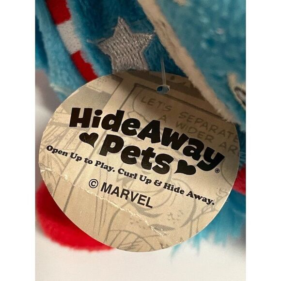 Marvel HideAway Pets Captain America 6-inch toy - Picture 5 of 11